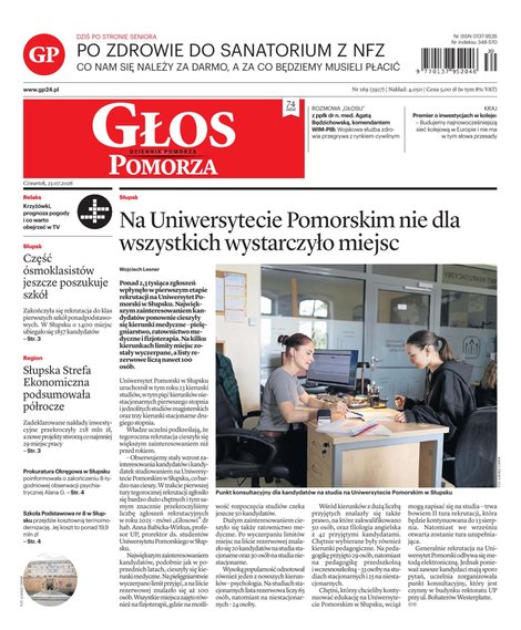 e-prasa: Głos Dziennik Pomorza - Słupsk – e-wydanie – 169/2026