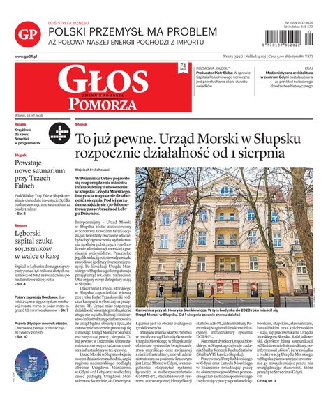 e-prasa: Głos Dziennik Pomorza - Słupsk – e-wydanie – 173/2026