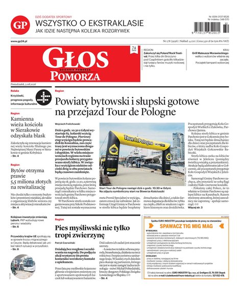 e-prasa: Głos Dziennik Pomorza - Słupsk – e-wydanie – 178/2026