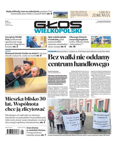 e-prasa: Głos Wielkopolski – e-wydanie – 40/2026
