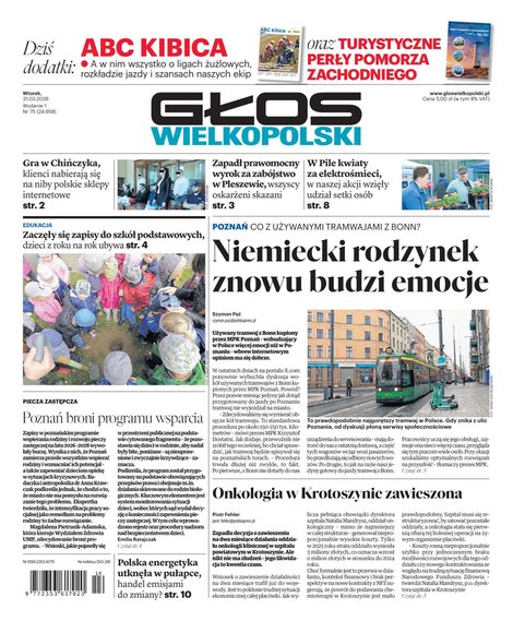 e-prasa: Głos Wielkopolski – e-wydanie – 75/2026
