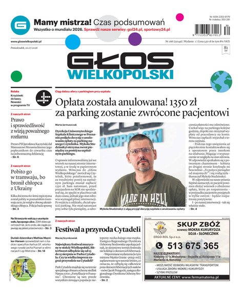 e-prasa: Głos Wielkopolski – e-wydanie – 166/2026