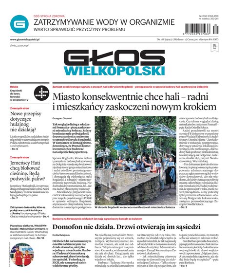 e-prasa: Głos Wielkopolski – e-wydanie – 168/2026