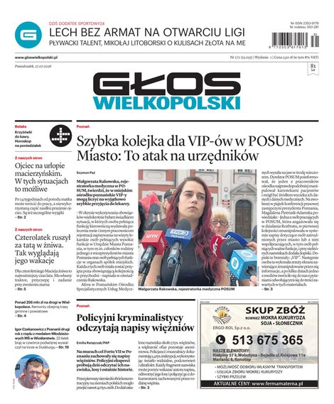 e-prasa: Głos Wielkopolski – e-wydanie – 172/2026
