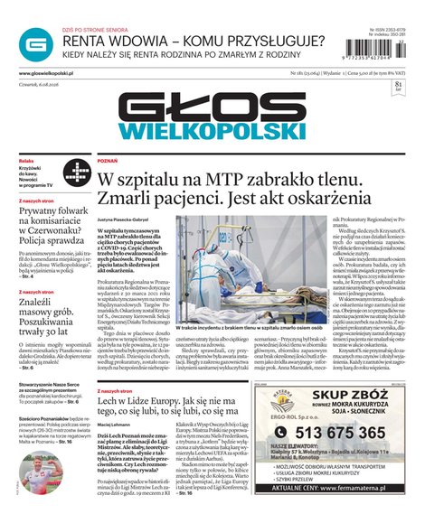 e-prasa: Głos Wielkopolski – e-wydanie – 181/2026