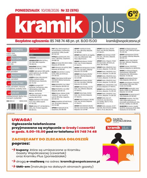 e-prasa: Kramik Plus – e-wydanie – 32/2026