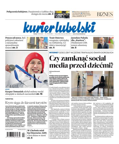e-prasa: Kurier Lubelski – e-wydanie – 18/2026