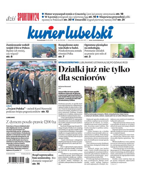 e-prasa: Kurier Lubelski – e-wydanie – 58/2026