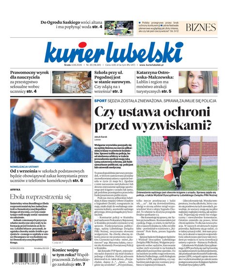 e-prasa: Kurier Lubelski – e-wydanie – 65/2026