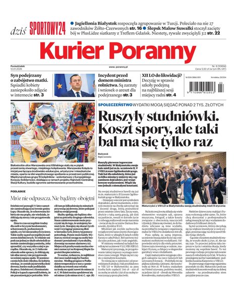 e-prasa: Kurier Poranny – e-wydanie – 6/2026