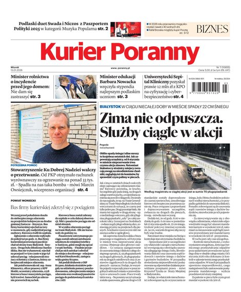 e-prasa: Kurier Poranny – e-wydanie – 7/2026