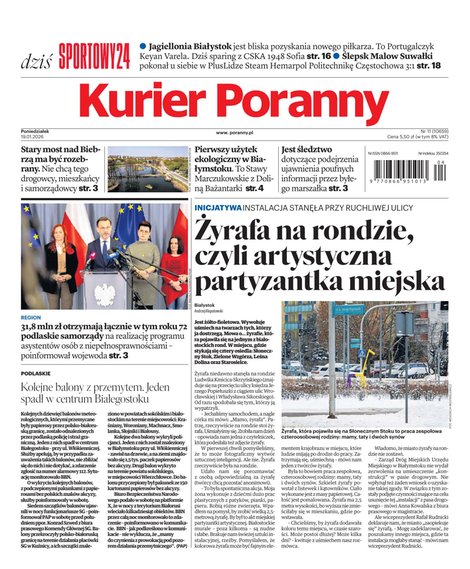 e-prasa: Kurier Poranny – e-wydanie – 11/2026