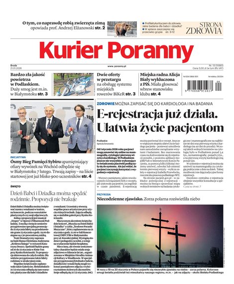 e-prasa: Kurier Poranny – e-wydanie – 13/2026