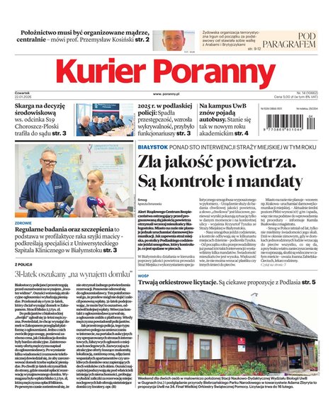 e-prasa: Kurier Poranny – e-wydanie – 14/2026
