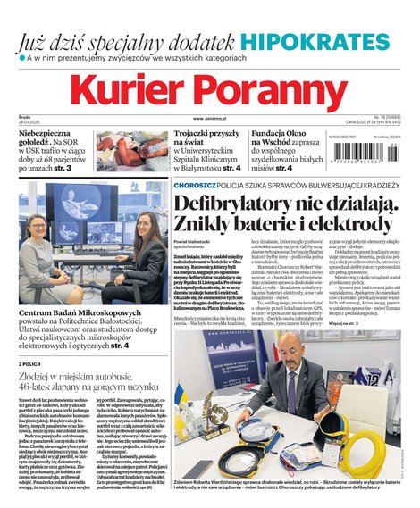 e-prasa: Kurier Poranny – e-wydanie – 18/2026