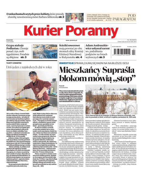 e-prasa: Kurier Poranny – e-wydanie – 29/2026