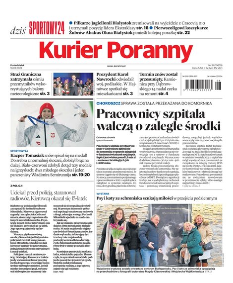 e-prasa: Kurier Poranny – e-wydanie – 31/2026