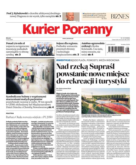 e-prasa: Kurier Poranny – e-wydanie – 32/2026