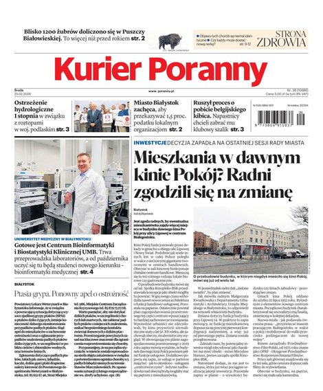e-prasa: Kurier Poranny – e-wydanie – 38/2026