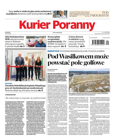 e-prasa: Kurier Poranny – e-wydanie – 39/2026