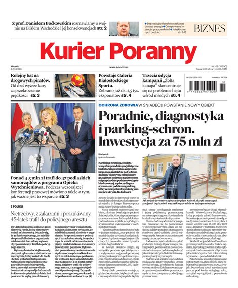 e-prasa: Kurier Poranny – e-wydanie – 42/2026
