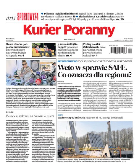 e-prasa: Kurier Poranny – e-wydanie – 51/2026