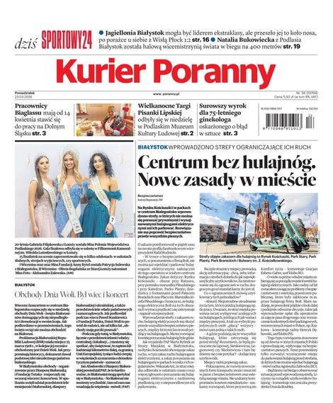 e-prasa: Kurier Poranny – e-wydanie – 56/2026