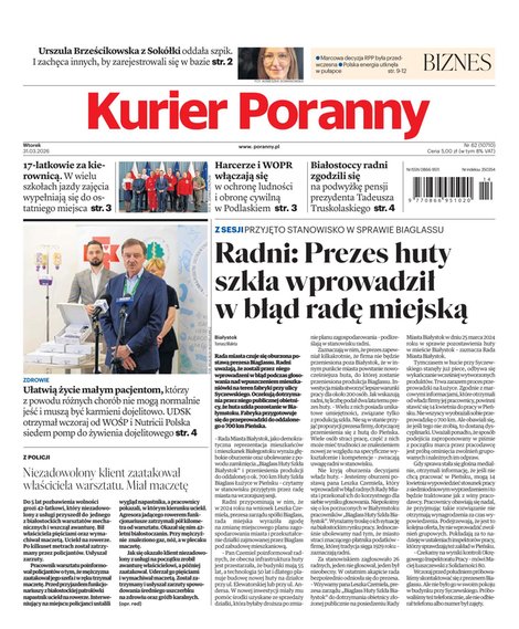 e-prasa: Kurier Poranny – e-wydanie – 62/2026