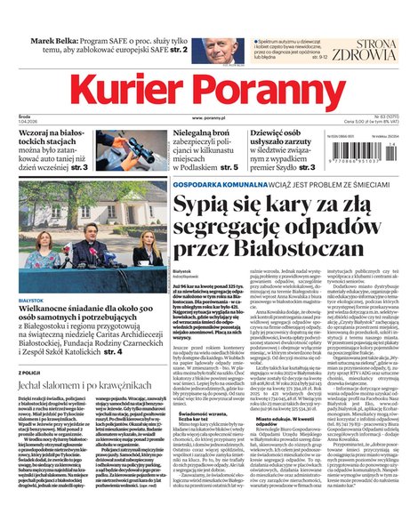 e-prasa: Kurier Poranny – e-wydanie – 63/2026