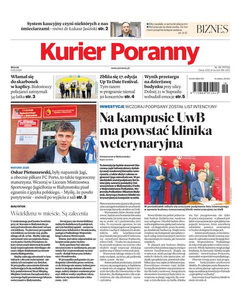 e-prasa: Kurier Poranny – e-wydanie – 85/2026