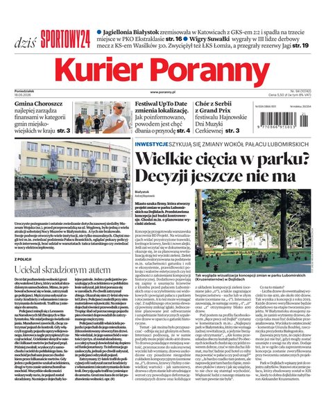 e-prasa: Kurier Poranny – e-wydanie – 94/2026