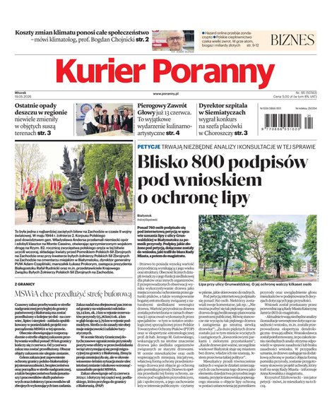 e-prasa: Kurier Poranny – e-wydanie – 95/2026