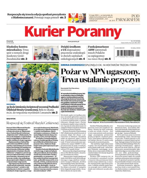 e-prasa: Kurier Poranny – e-wydanie – 97/2026