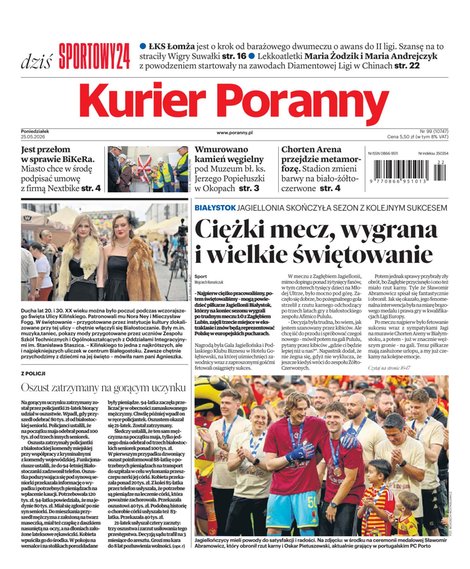 e-prasa: Kurier Poranny – e-wydanie – 99/2026