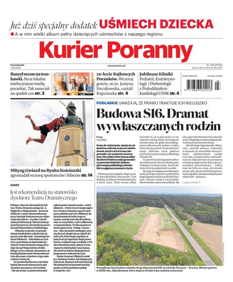 e-prasa: Kurier Poranny – e-wydanie – 104/2026