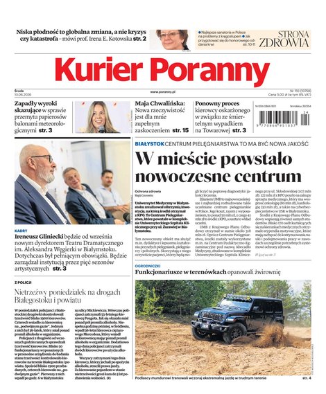 e-prasa: Kurier Poranny – e-wydanie – 110/2026