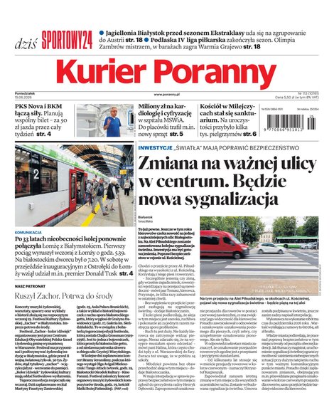 e-prasa: Kurier Poranny – e-wydanie – 113/2026
