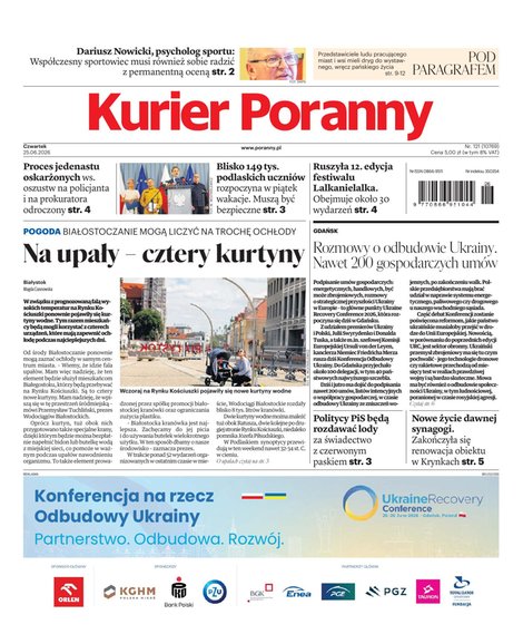 e-prasa: Kurier Poranny – e-wydanie – 121/2026