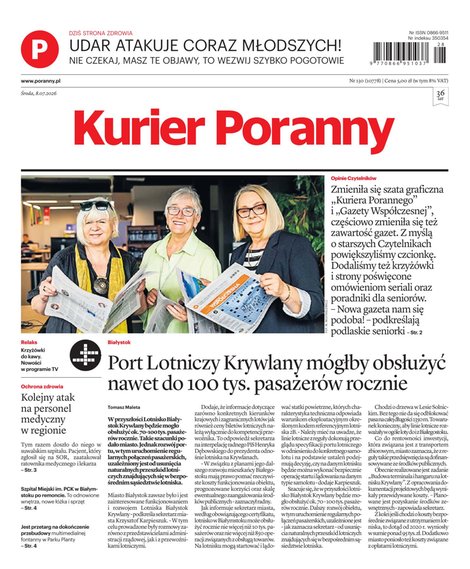 e-prasa: Kurier Poranny – e-wydanie – 130/2026