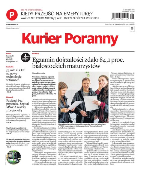 e-prasa: Kurier Poranny – e-wydanie – 131/2026