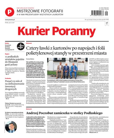 e-prasa: Kurier Poranny – e-wydanie – 145/2026