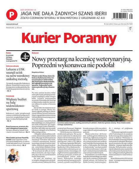 e-prasa: Kurier Poranny – e-wydanie – 163/2026
