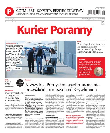 e-prasa: Kurier Poranny – e-wydanie – 166/2026