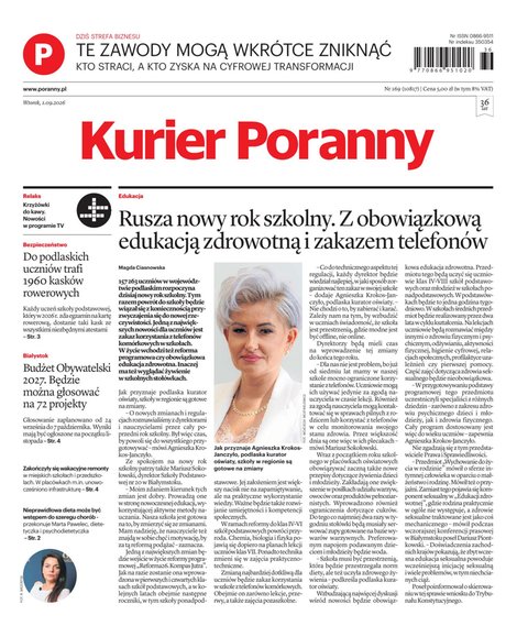 e-prasa: Kurier Poranny – e-wydanie – 169/2026