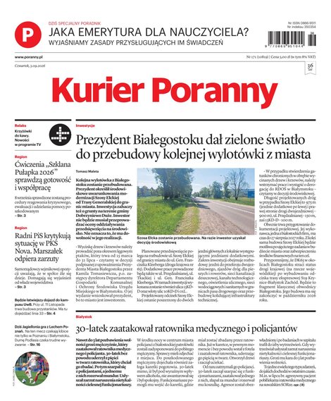 e-prasa: Kurier Poranny – e-wydanie – 171/2026