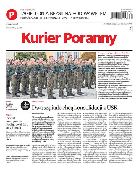 e-prasa: Kurier Poranny – e-wydanie – 178/2026