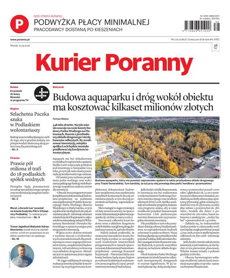 e-prasa: Kurier Poranny – e-wydanie – 179/2026