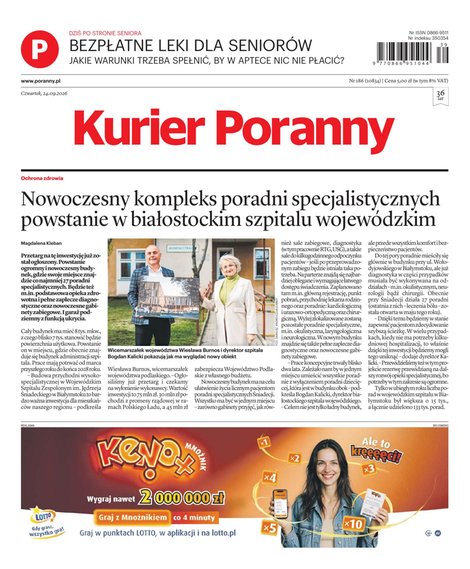 e-prasa: Kurier Poranny – e-wydanie – 186/2026