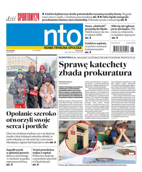 e-prasa: Nowa Trybuna Opolska – e-wydanie – 20/2026
