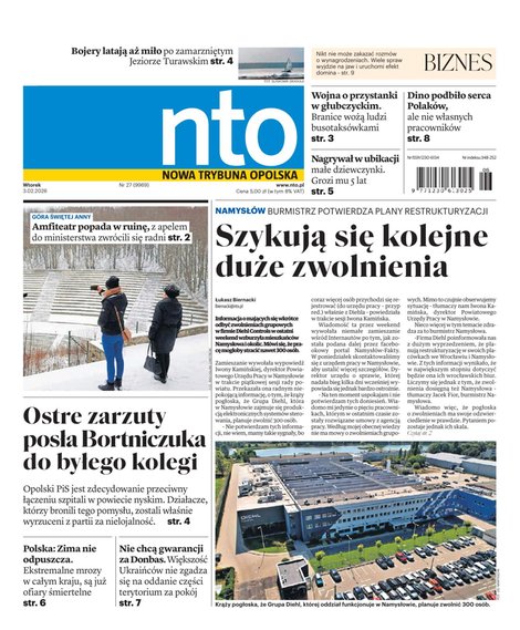 e-prasa: Nowa Trybuna Opolska – e-wydanie – 27/2026